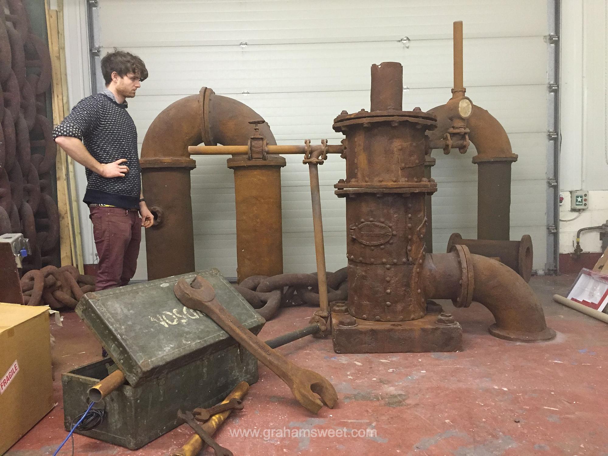 Bespoke models and props from polystyrene and other materials UK